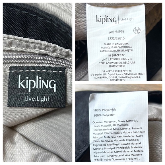 Kipling Sabian Crossbody with Keychain - Picture 7 of 9